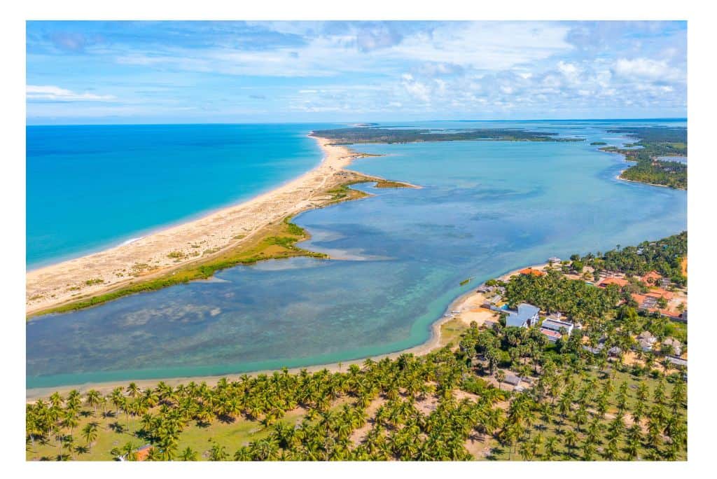 Aerial view of Sigiriya