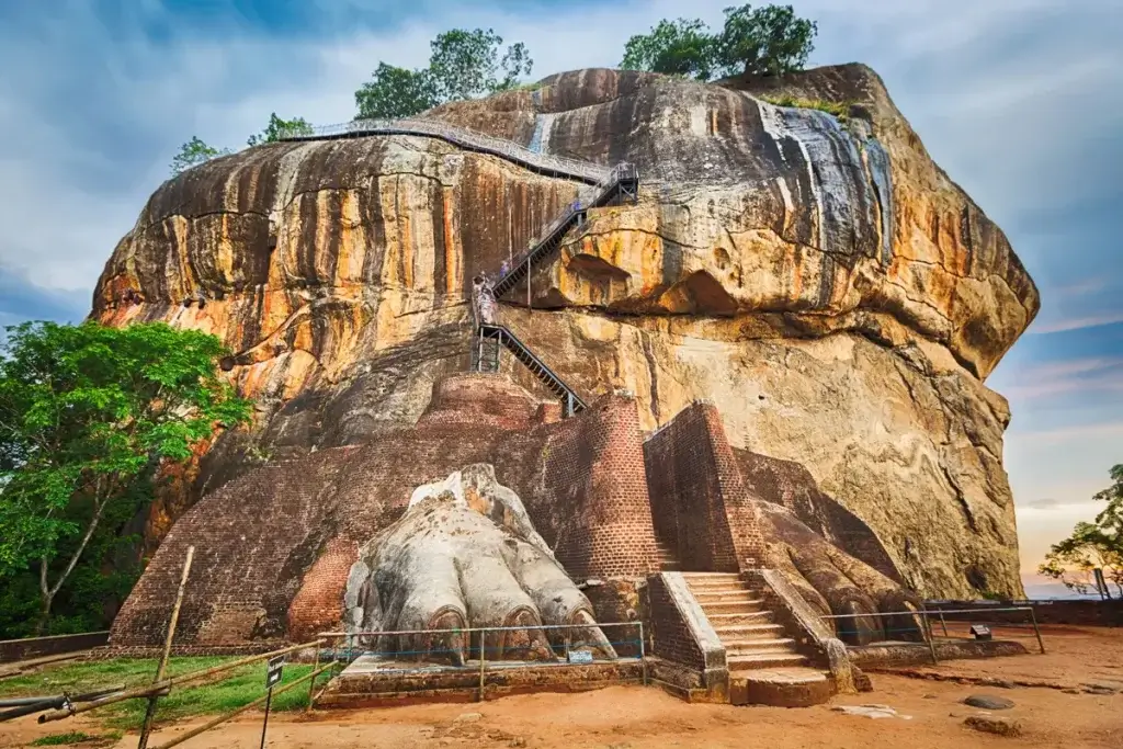Sigiriya Rock Fortress panoramic view